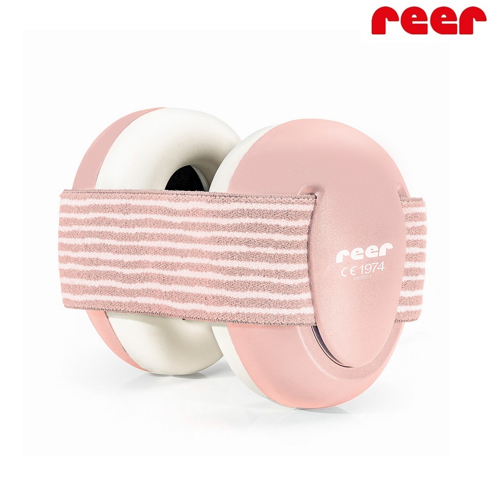 Bērnu ausu aizsargi Reer SilentGuard Baby Pink