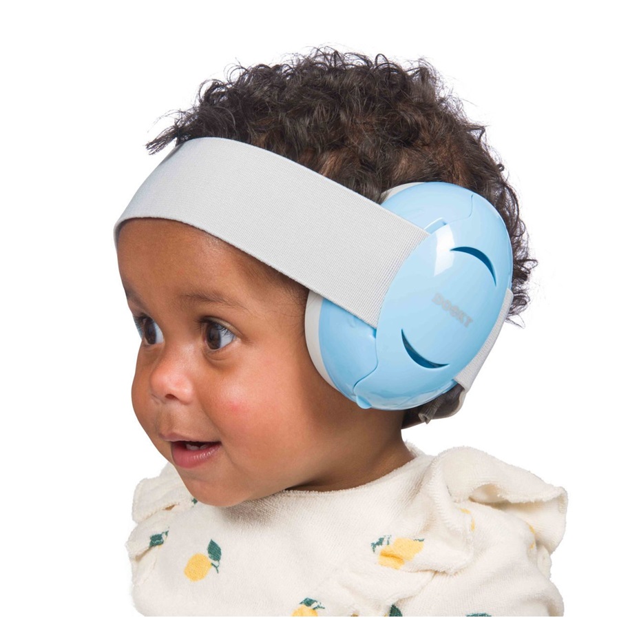 Ausu aizsargi zīdaiņiem un maziem bērniem Dooky Baby Ear Protection Blue