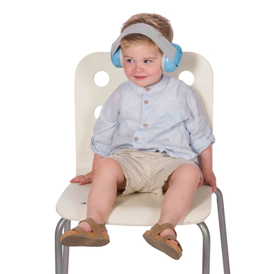 Ausu aizsargi zīdaiņiem un maziem bērniem Dooky Baby Ear Protection Blue