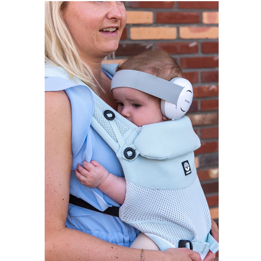 Ausu aizsargi zīdaiņiem un maziem bērniem Dooky Baby Ear Protection White