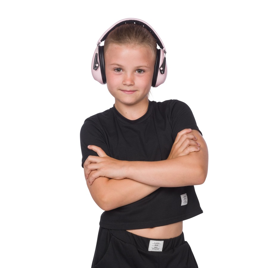 Bērnu ausu aizsargi Dooky Junior Ear Protection Pink