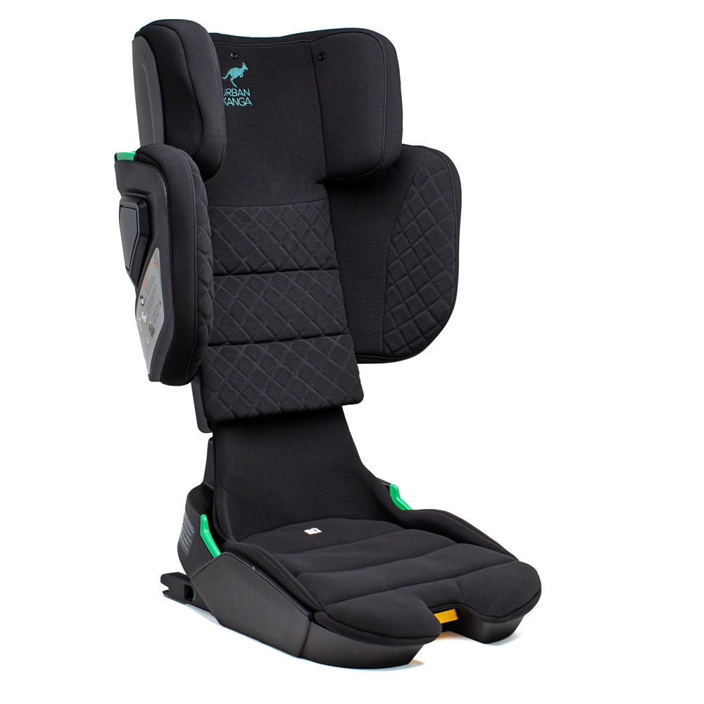 Salokāms automašīnas sēdeklis Urban Kanga Wallaroo Car Seat Black Quilt