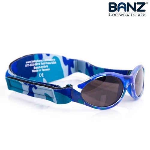 Banz saulesbrilles bērniem KidzBanz Blue Camo