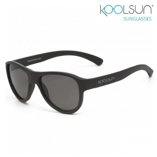 Saulesbrilles bērniem Koolsun Air Phantom Black