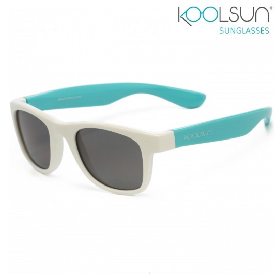 Saulesbrilles bērniem Koolsun Wave White Aquarius