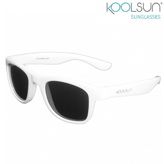 Saulesbrilles bērniem Koolsun Wave White