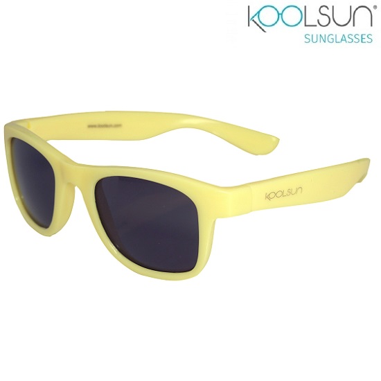 Saulesbrilles bērniem Koolsun Wave Mellow Yellow