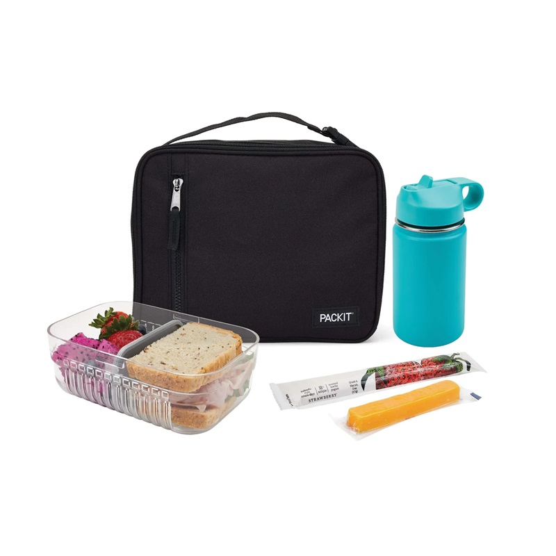 Aukstuma soma PackIt Lunch Box Black