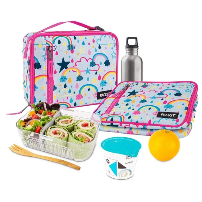 Aukstuma soma PackIt Lunch Box Rainbow Sky