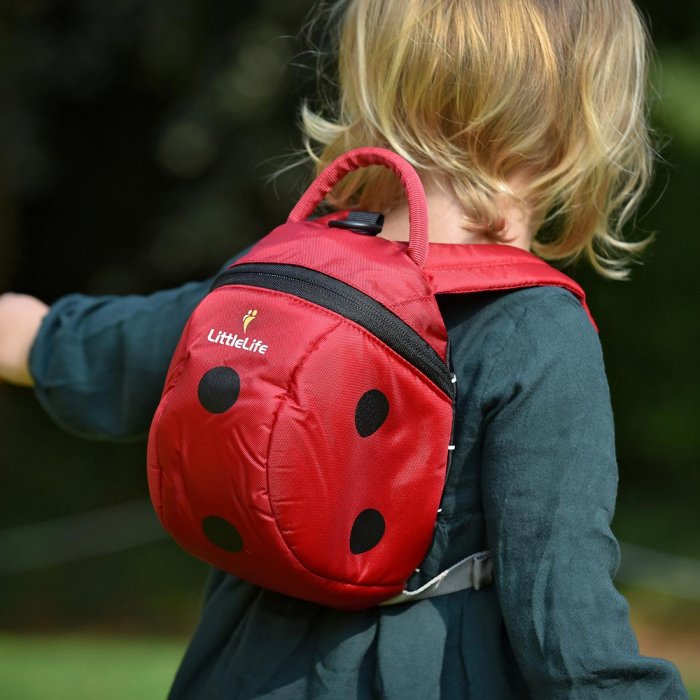 Bērnu mugursoma LittleLife Toddler Ladybird