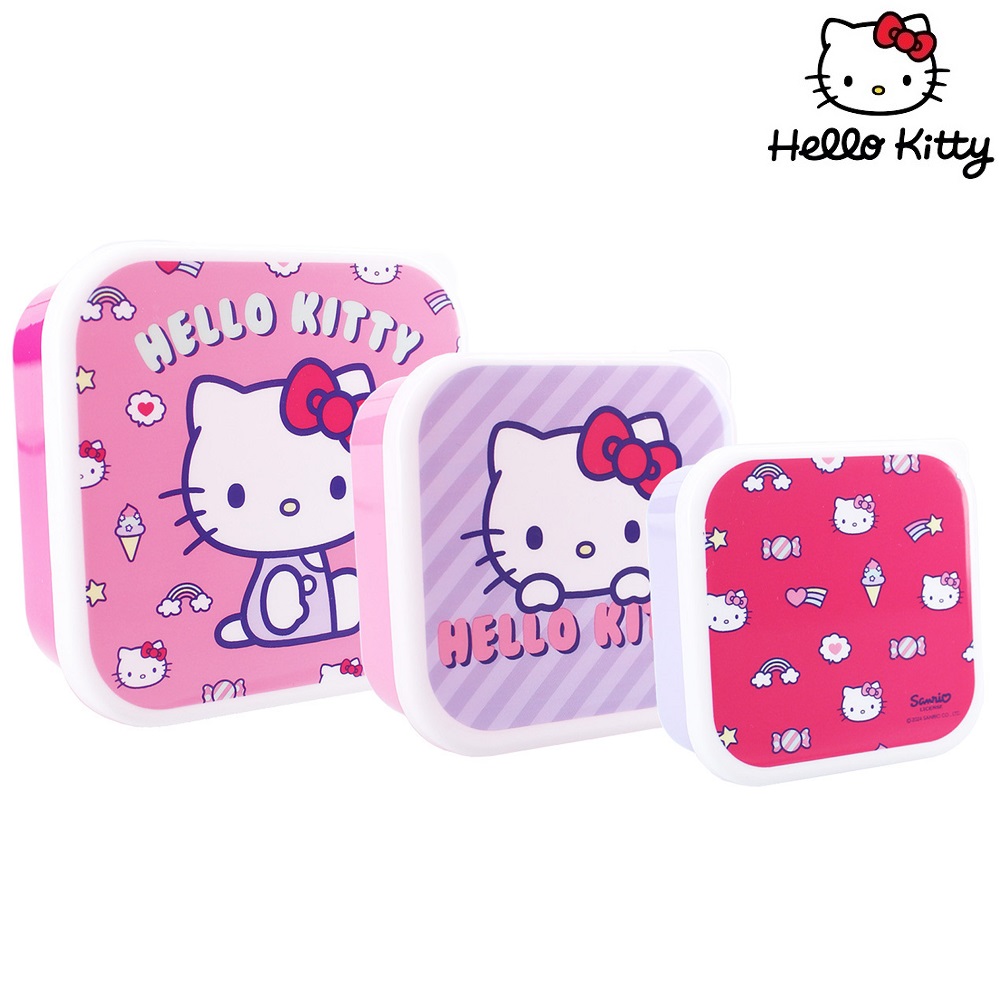 Bērnu uzkodu kastes Hello Kitty Fresh Bites