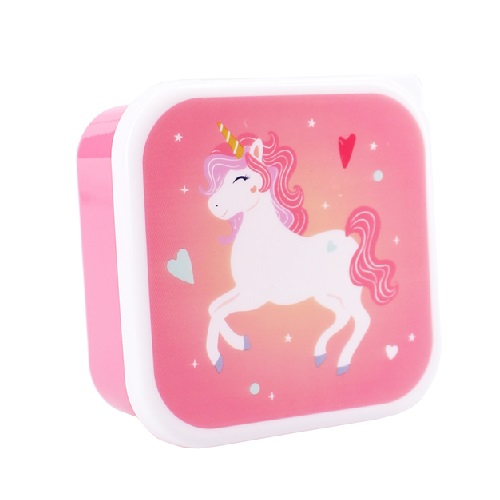 Bērnu uzkodu kastes Pret Unicorn Fresh Bites