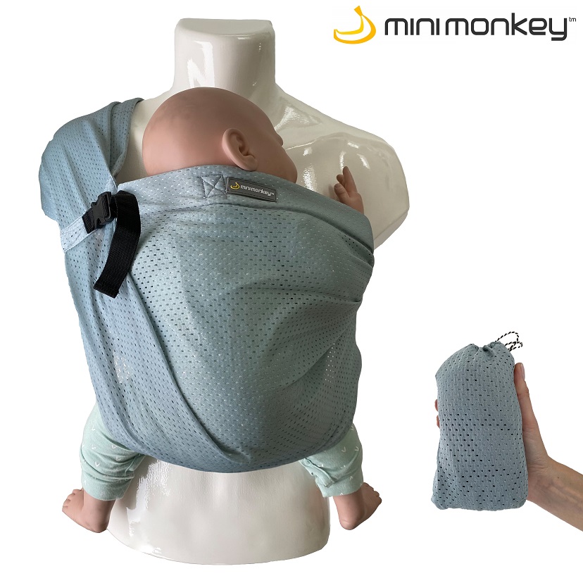 Zīdaiņu slings Minimonkey Mini Sling Green