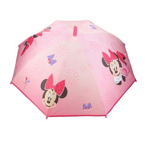 Paraply barn Minnie Mouse rosa