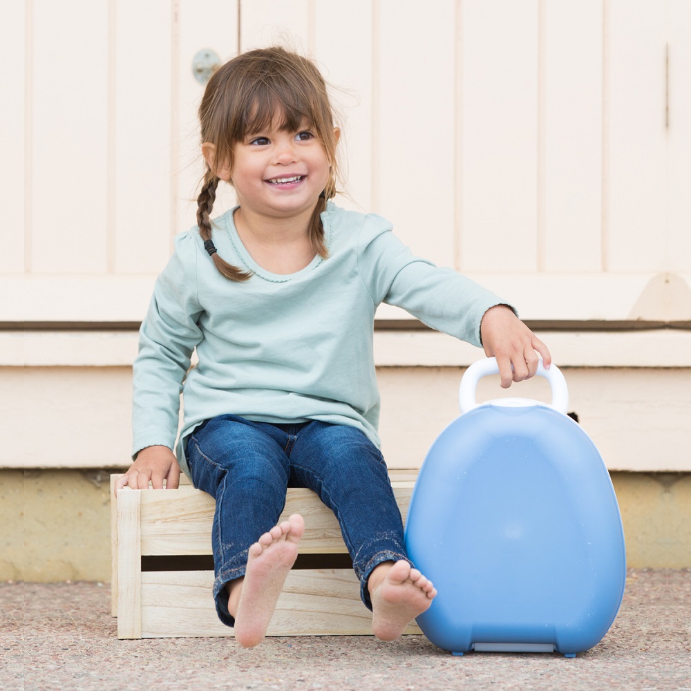 Nešiojami naktipuodžiai My Carry Potty Pastel Blue