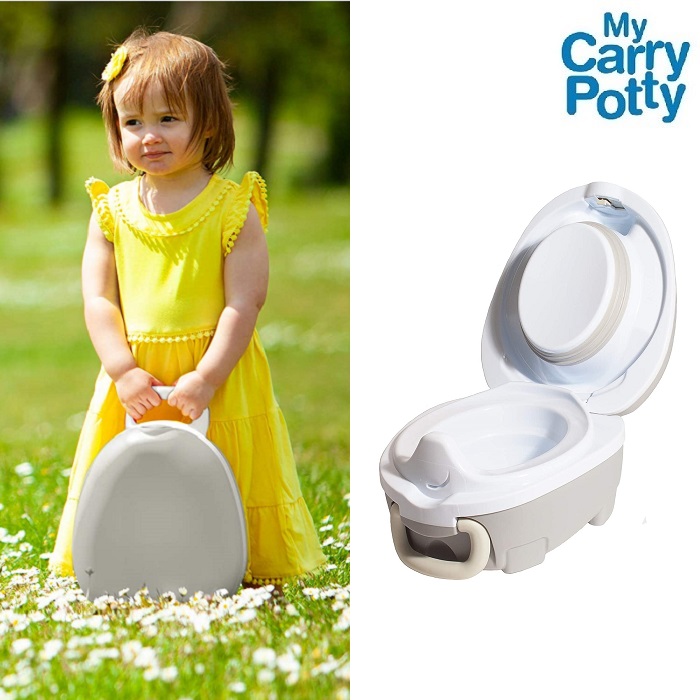 Nešiojami naktipuodžiai My Carry Potty Grey