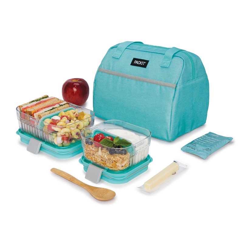 Aukstuma soma PackIt Hampton Lunch Bag Mint