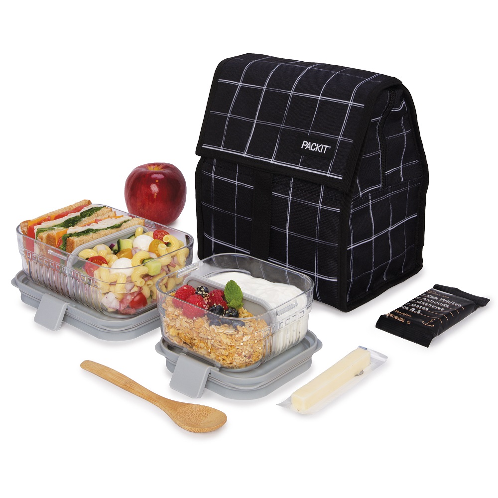 Aukstuma soma PackIt Lunch Bag Grid