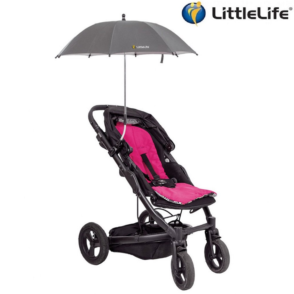 Saulessargs ratiem LittleLife Universal Buggy Parasol Grey