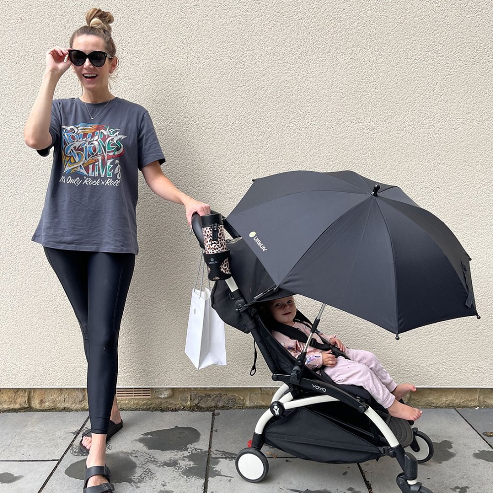 Saulessargs ratiem LittleLife Universal Buggy Parasol Black