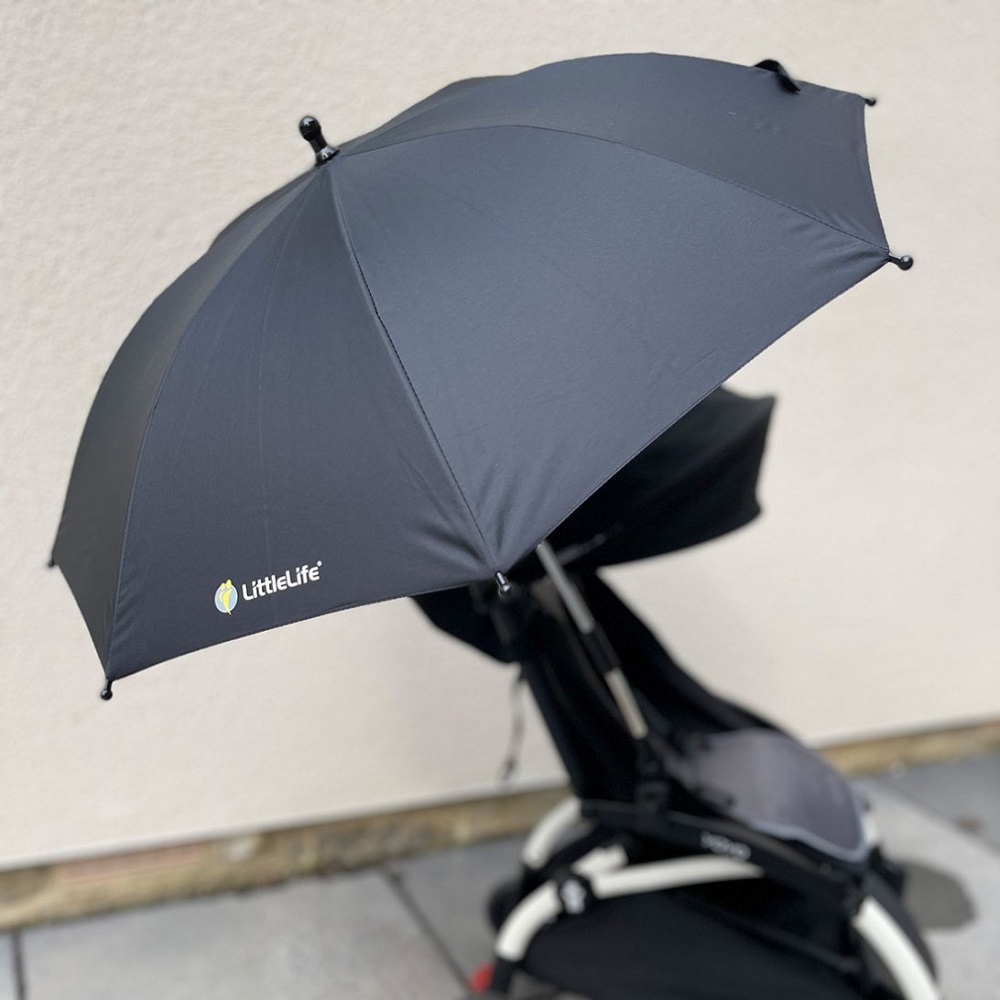 Saulessargs ratiem LittleLife Universal Buggy Parasol Black