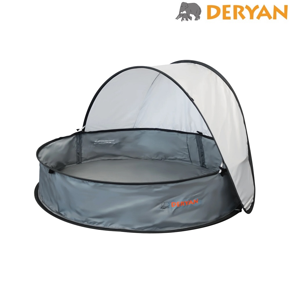 Bērnu baseins Deryan Pop-Up Pool Grey