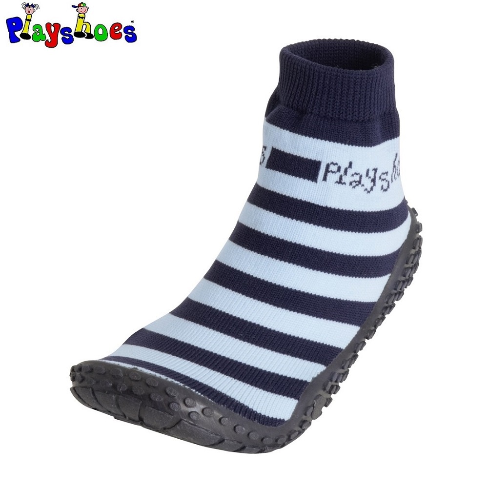 Bērnu pludmales un ūdens zeķes Playshoes Aquasocks Blue Stripes