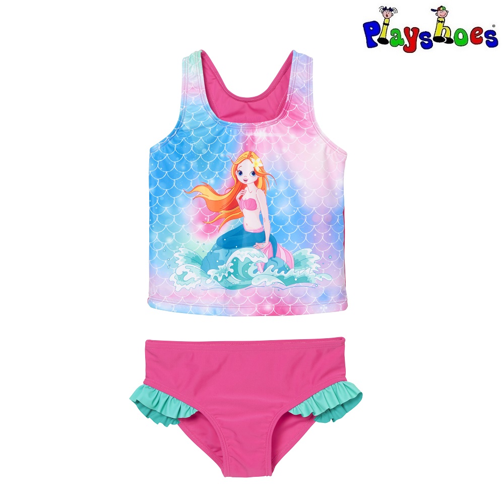 Bērnu bikini (tankini) Playshoes Mermaid