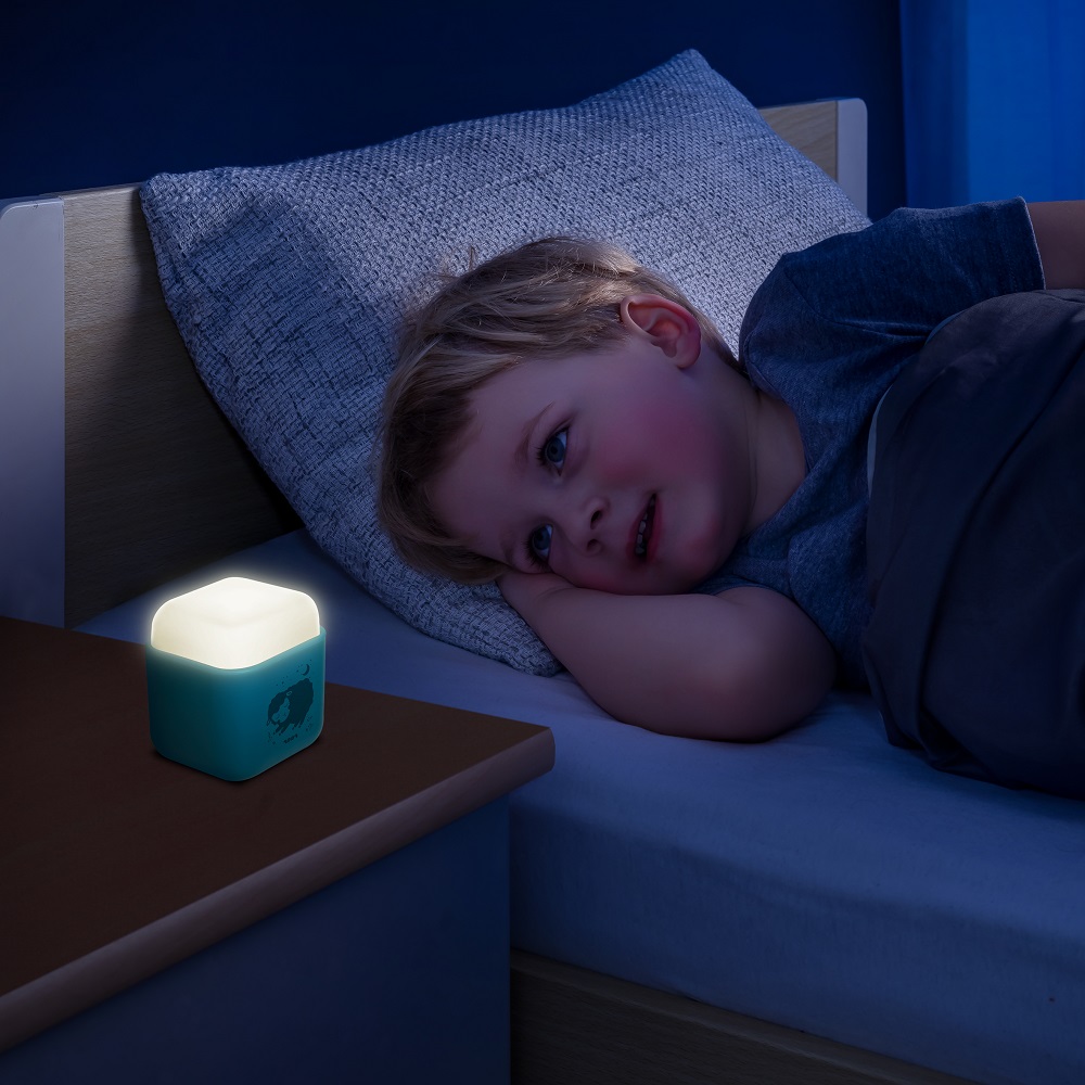 Nakts lampa bērniem Reer 2-in-1 Sleeplight Grey