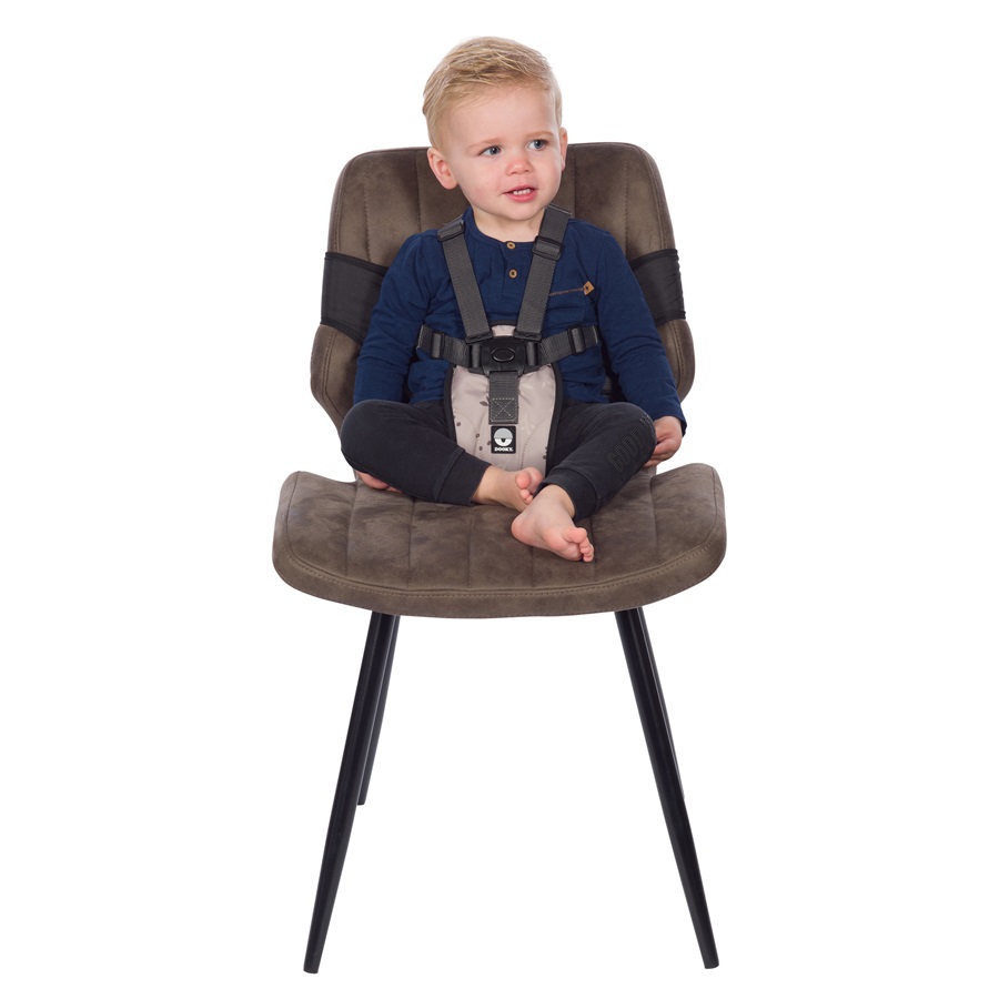 Ceļojumu augstais krēsls Dooky Travel Chair Beige Leaves