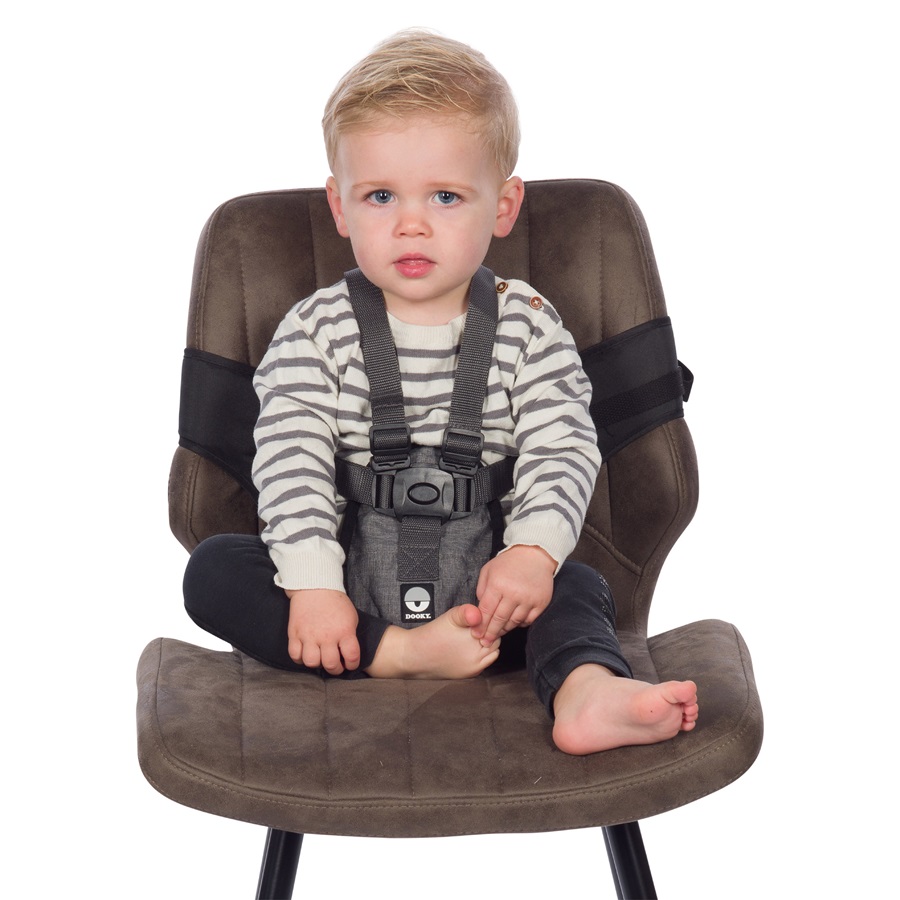 Ceļojumu augstais krēsls Dooky Travel Chair Grey