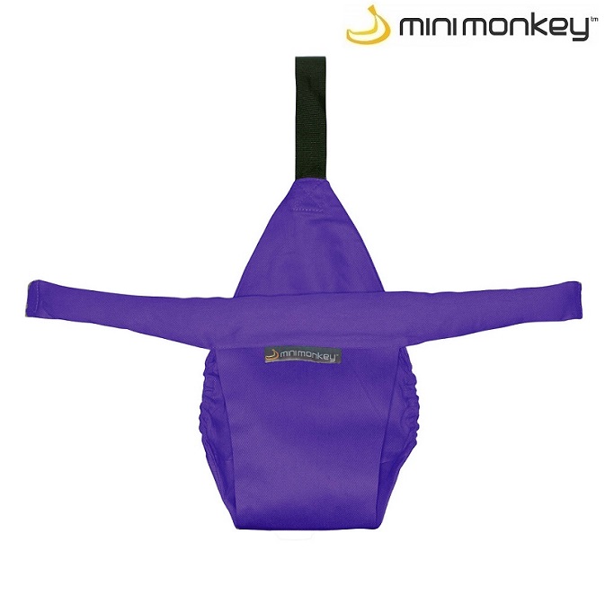 Ceļojumu augstais krēsls Minimonkey Minichair Purple