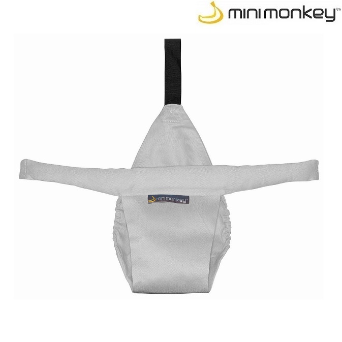 Ceļojumu augstais krēsls Minimonkey Minichair Light Grey