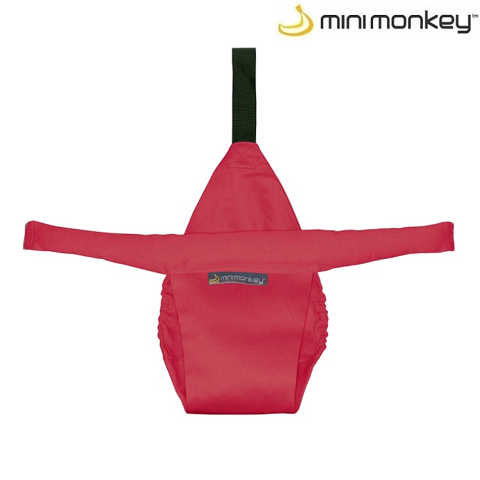 Ceļojumu augstais krēsls Minimonkey Minichair Red