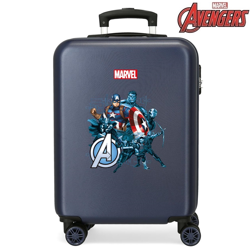 Bērnu koferis Avengers Legendary Blue