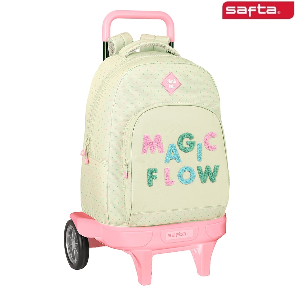 Bērnu čemodāns Glowlab Magic Flow Trolley Backpack