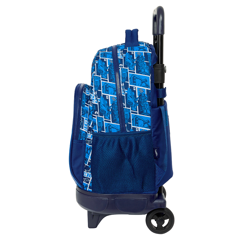 Čemodāns bērniem Hot Wheels Sonny Trolley Backpack