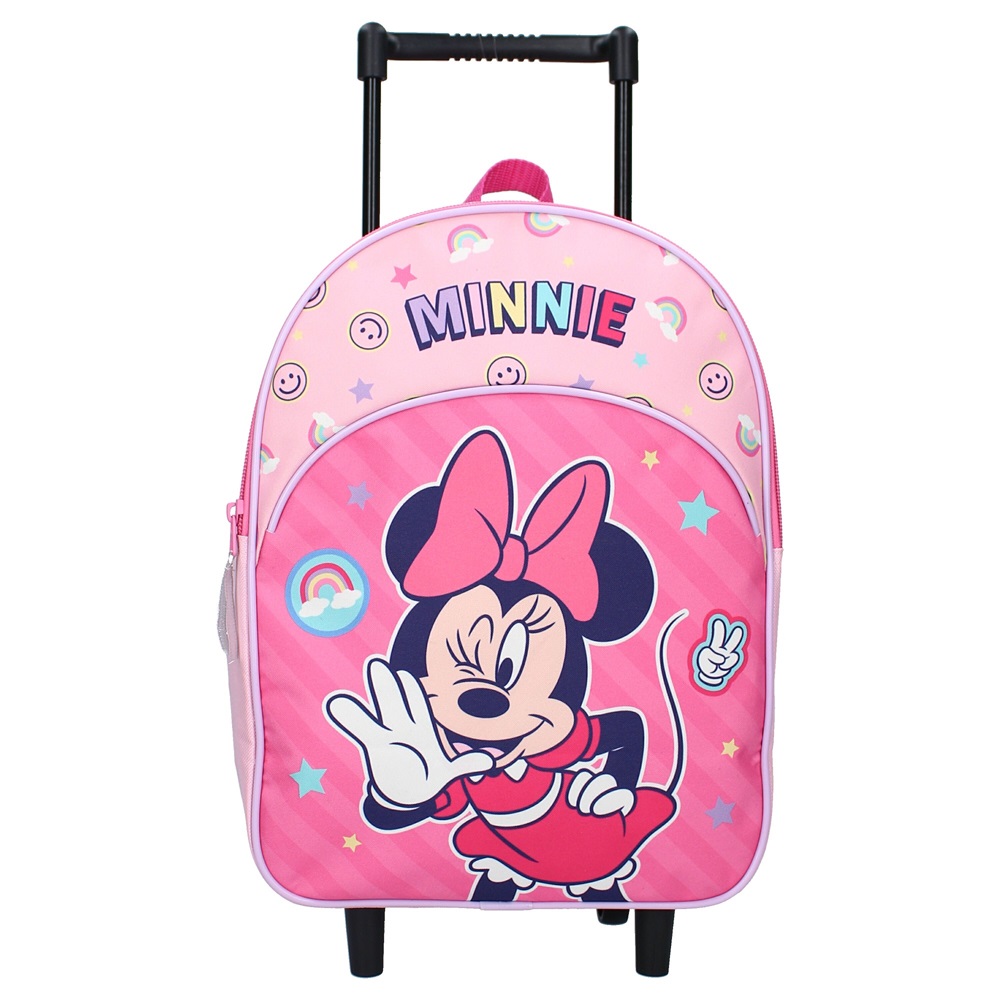 Bērnu čemodāns Minnie Mouse Glam It Up Trolley Backpack