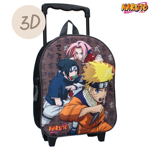 Bērnu čemodāns Naruto Ninja Inn Trolley Backpack