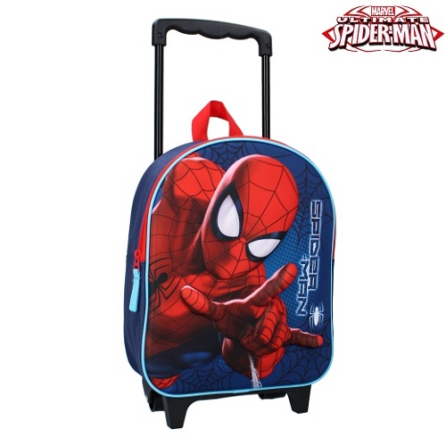 Bērnu koferis Spiderman Friends Around Town Trolley Backpack