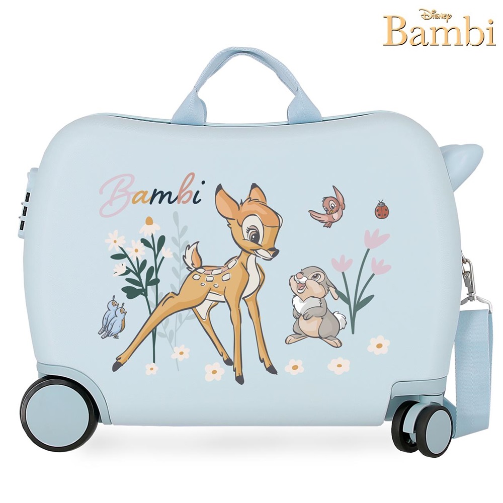 Bērnu čemodāns Ride On - Bambi Before the Bloom