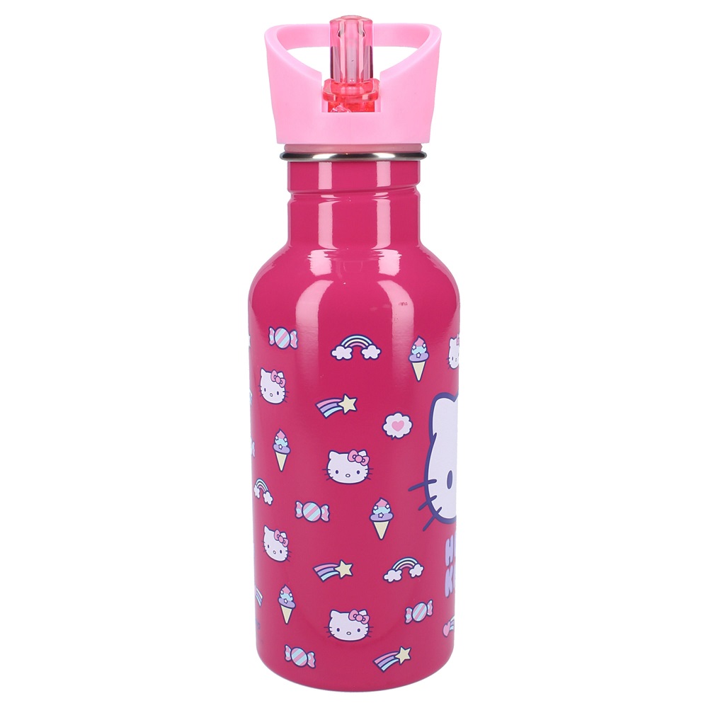 Nerūsējošā tērauda ūdens pudele bērniem Hello Kitty Take A Sip