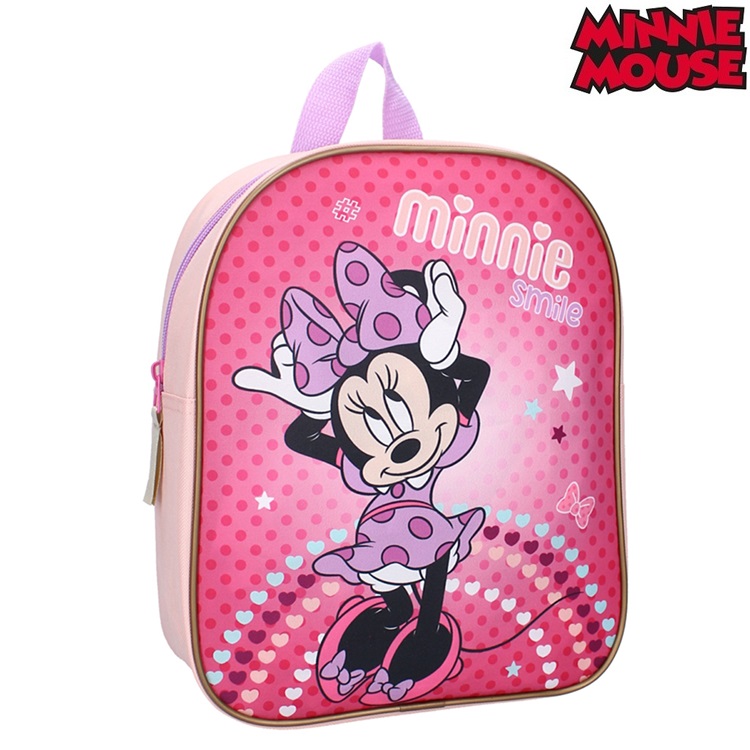 Mugursoma bērniem Minnie Mouse I Like Smiles