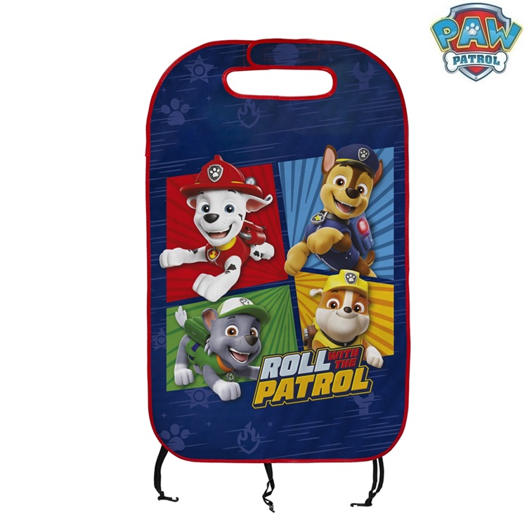 Automašīnas sēdekļa aizsargs Paw Patrol Roll With the Patrol