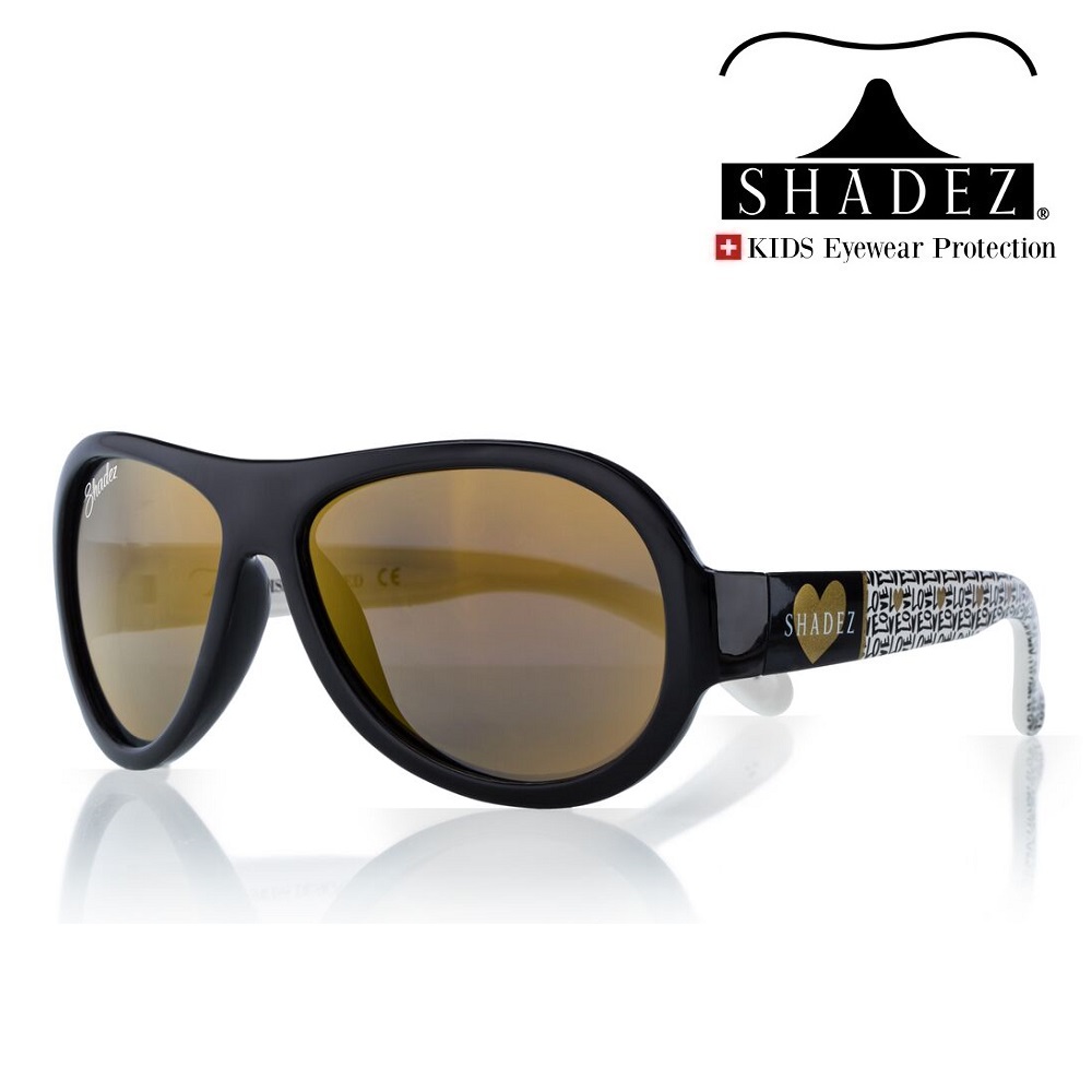 Saulesbrilles bērniem Shadez Junior Love Black