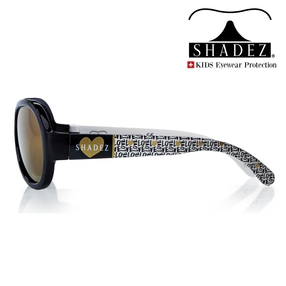 Saulesbrilles bērniem Shadez Junior Love Black