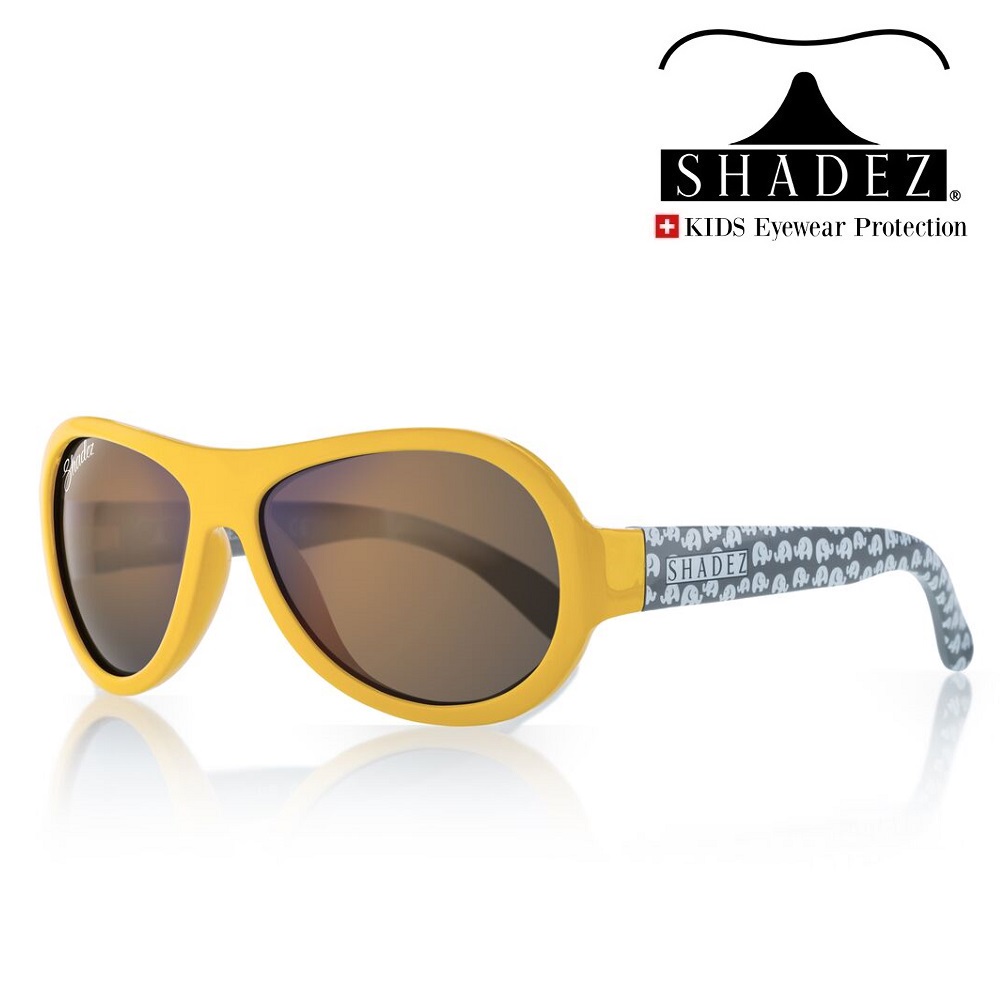 Saulesbrilles bērniem Shadez Baby Yellow Elephant