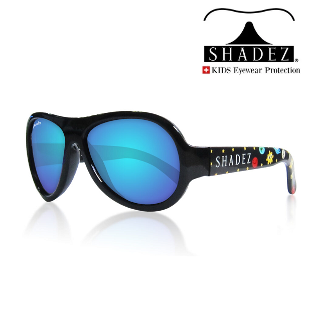 Saulesbrilles bērniem Shadez Junior Space Black