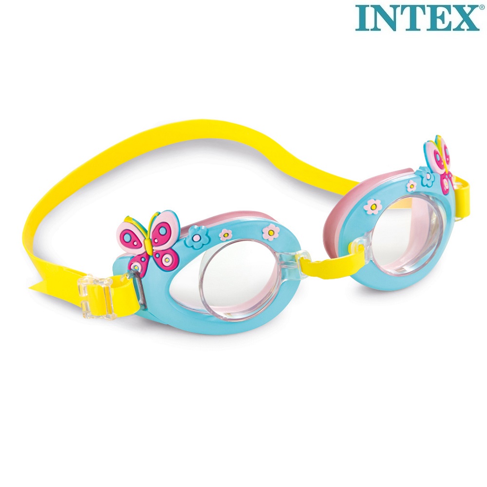 Bērnu peldēšanas brilles Intex Butterfly