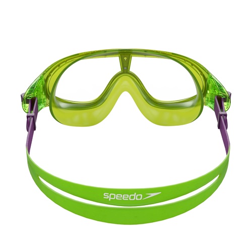 Bērnu peldēšanas maska Speedo Biofuse Rift Green